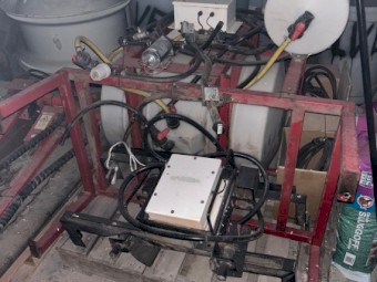 Gazeeka moisture meter and spray inoculant tank 