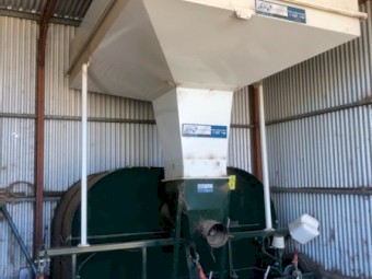 Brand New K and D Engineering Grain Bag Inloader with Extra Large Hopper