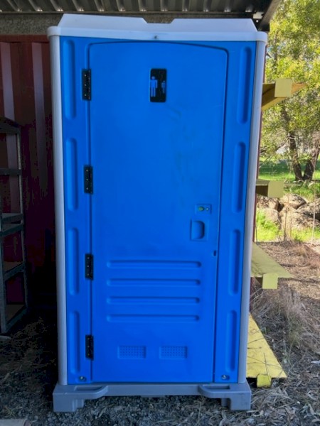 Portable toilet/shower combo