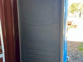 Portable toilet/shower combo