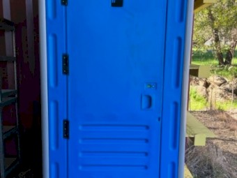 Portable toilet/shower combo