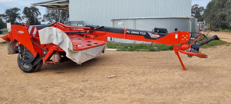 2019 Kuhn FC3560TCD Flail Mower Conditioner