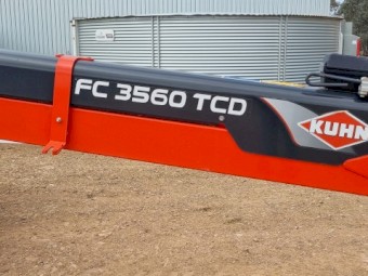 2019 Kuhn FC3560TCD Flail Mower Conditioner