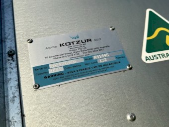 KOTZUR GRAIN SILO 132t