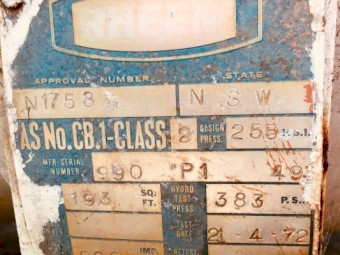 Steel Fuel Tank 4500 lt capacity