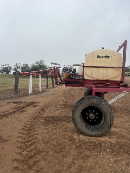 1500ltr Croplands Brumby Windrower Sprayer