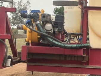 1500ltr Croplands Brumby Windrower Sprayer