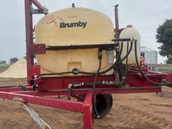 1500ltr Croplands Brumby Windrower Sprayer