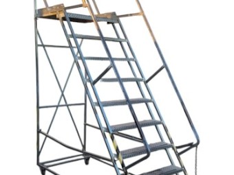 Industrial Mobile Platform Ladder BJ Turner Materials Handling