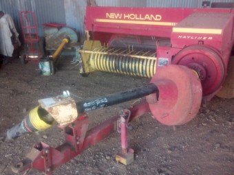 NH 417 small square baler