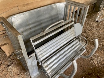 Sheep handler -left handed