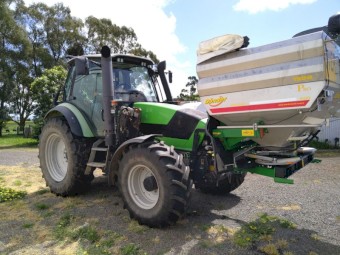 2011 Deutz 170HP + FEL + GPS + front linkage