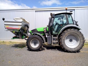 2011 Deutz 170HP + FEL + GPS + front linkage