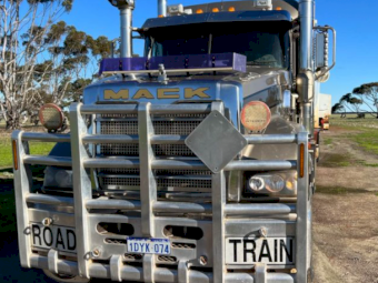 Mack Titian Prime Mover with Concept Tri Axle Tippers