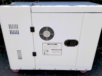 8KVA Silenced Diesel Standby Generator 240V