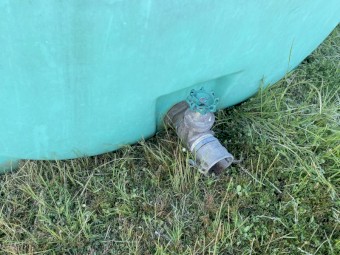 8000 litre rapid water tank 