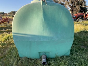 8000 litre rapid water tank 