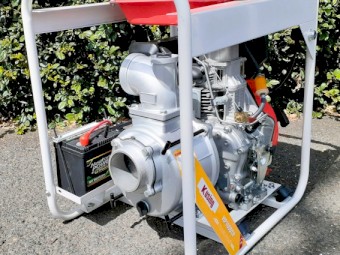 4” Trash Water Pump Electric start / Large Fuel Tank