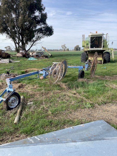 Scanells Twin Row Hay Rake