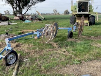 Scanells Twin Row Hay Rake