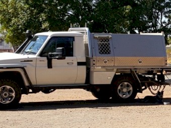 2019 Toyota 79 Series Landcruiser (6 speed automatic)