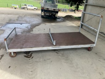 Large Square Bale Trolley