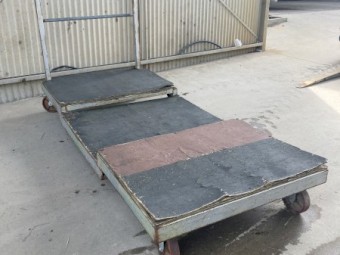 Large Square Bale Trolley