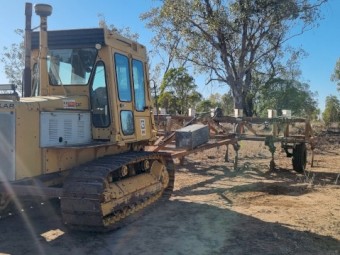 Cat D5D and Yeomans Plough