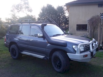 2002 Toyota Landcruiser Gxl 5 Sp Automatic 4d Wagon