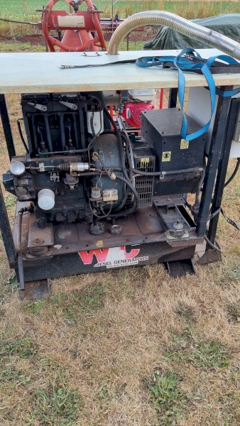 2013 Welling & Crossley, Model LLT15-3BPG, Diesel Lister TR2 Eng, 15KVA, Single or 3 Phase