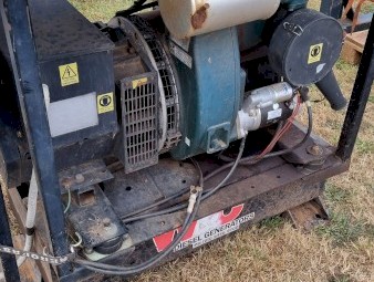 2013 Welling & Crossley, Model LLT15-3BPG, Diesel Lister TR2 Eng, 15KVA, Single or 3 Phase