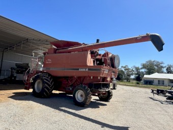 CASE 2388 & 30 ft 1010 font with trailer