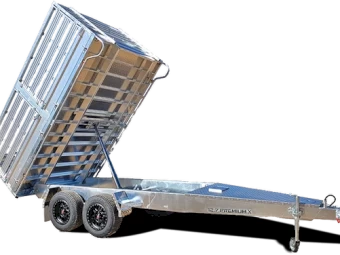 Rivercity Premium X Flat Top Galvanized Trailer