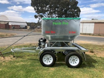 Uni Bin 2.2m3  Feed Cart