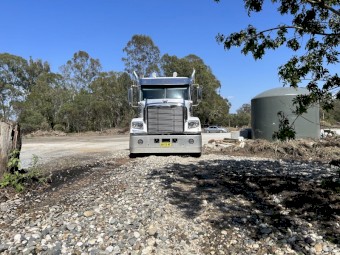 2015 Freightliner Coronado 114 Prime Mover & Trailer