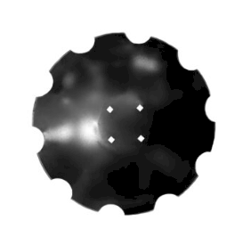 High Quality 22" x 5mm notched discs to suit Ilgi speed tillers