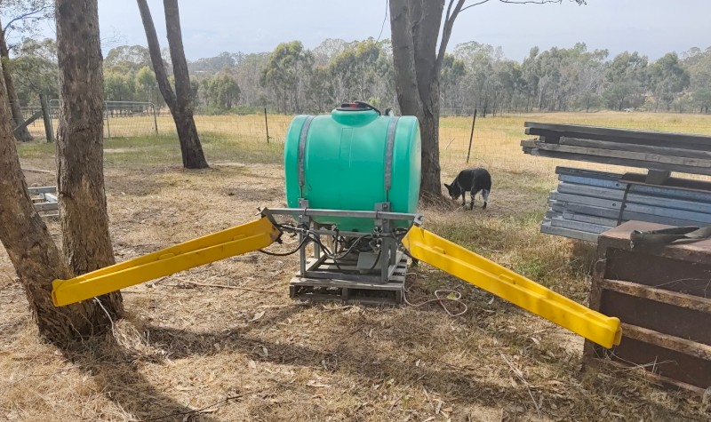 Rapid Spray, 300L, 3pt linkage, PTO driven, 4m Boom spray