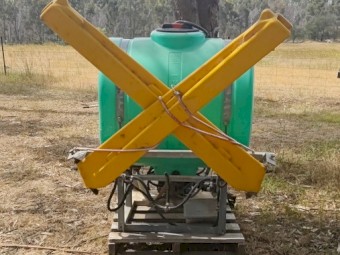 Rapid Spray, 300L, 3pt linkage, PTO driven, 4m Boom spray