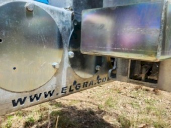 New El-Gra Series 90 75 Cell Hydraulic Percussion Post Driver