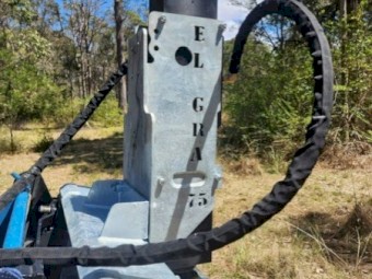 New El-Gra Series 90 75 Cell Hydraulic Percussion Post Driver