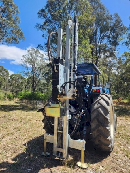 New El-Gra Series 89 75 Cell Hydraulic Percussion Post Driver