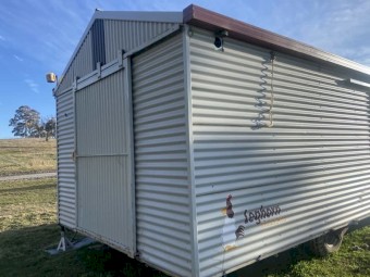 Mobile Chicken Shed