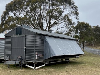 Mobile Chicken Shed