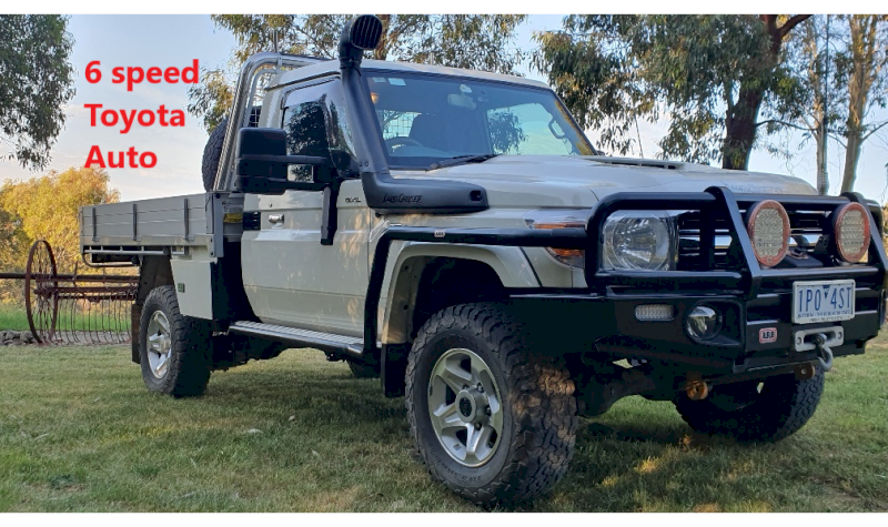 2019 Toyota 79 Series Landcruiser (6 speed automatic)