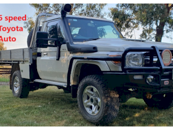 2019 Toyota 79 Series Landcruiser (6 speed automatic)