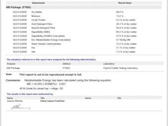 120mt Oaten & Clover Hay 600-650kg 8X4X3 Bales