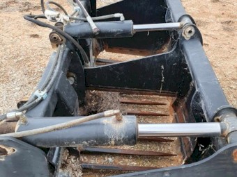 Quicke silage shear grab