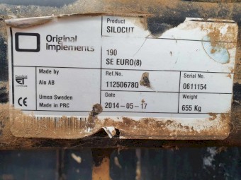 Quicke silage shear grab