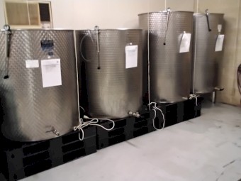 2017 Oliomio Prophy 200 Olive Press with Oil Storage Tanks and Olive Harvester