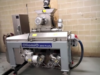 2017 Oliomio Prophy 200 Olive Press with Oil Storage Tanks and Olive Harvester